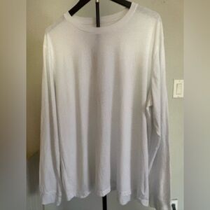 Sonoma White Long Sleeve Men's Tee